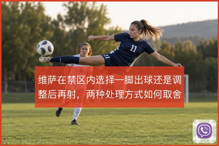 维萨在禁区内选择一脚出球还是调整后再射,两种处理方式如何取舍